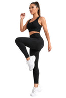 Legging Fitness Feminina Seamless — Cintura Alta e Efeito Modelador