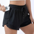 Shorts Fitness Feminino 2 em 1 – Cintura Alta