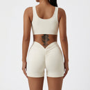 Shorts Fitness Feminino Cintura Alta – Efeito V e Ajuste Perfeito