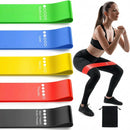 Faixa Elástica de Resistência TPE – Treino, Yoga e Alongamento