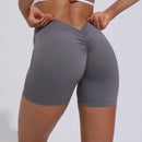 Shorts Fitness Feminino Cintura Alta – Efeito V e Ajuste Perfeito