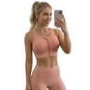 Top Fitness Feminino Plus Size ALIKIKI — Fechamento Frontal e Bojo