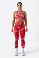 Legging Fitness Feminina Tie-Dye GC001 — Cintura Alta