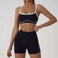 Conjunto Fitness Feminino com Design Color Block