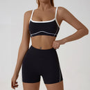 Conjunto Fitness Feminino com Design Color Block