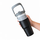 Copo Térmico de Aço Inoxidável 900ml com Alça e Tampa