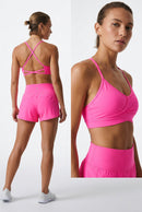 Top Fitness Feminino WX399 — Costas Cruzadas e Secagem Rápida