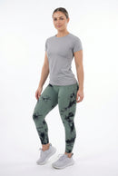 Legging Fitness Feminina Tie-Dye GC001 — Cintura Alta