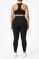 Legging Fitness Feminina Plus Size Seamless — Cintura Alta e Efeito Modelador