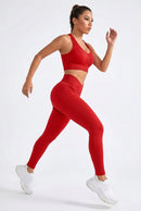 Legging Fitness Feminina Seamless — Cintura Alta e Efeito Modelador