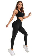 Legging Fitness Feminina Seamless — Cintura Alta e Efeito Modelador