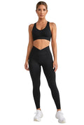 Legging Fitness Feminina Seamless — Cintura Alta e Efeito Modelador