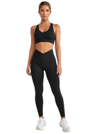 Legging Fitness Feminina Seamless — Cintura Alta e Efeito Modelador