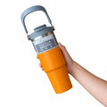 Copo Térmico de Aço Inoxidável 900ml com Alça e Tampa