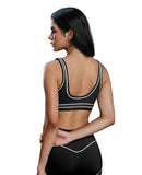 Conjunto Fitness Feminino Listrado – Estilo e Versatilidade