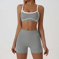 Conjunto Fitness Feminino com Design Color Block