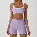Conjunto Fitness Feminino com Design Color Block