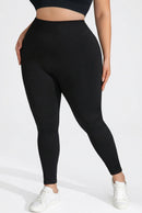 Legging Fitness Feminina Plus Size Seamless — Cintura Alta e Efeito Modelador