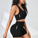 Conjunto Fitness Feminino Sem Costura – Top e Short