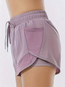 Shorts Fitness Feminino 2 em 1 – Cintura Alta