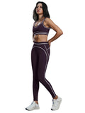 Conjunto Fitness Feminino Listrado – Estilo e Versatilidade