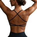 Top Fitness Feminino WX399 — Costas Cruzadas e Secagem Rápida