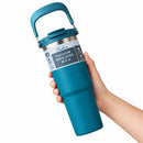 Copo Térmico de Aço Inoxidável 900ml com Alça e Tampa