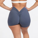 Shorts Fitness Feminino Cintura Alta – Efeito V e Ajuste Perfeito