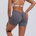 Shorts Fitness Feminino Cintura Alta – Efeito V e Ajuste Perfeito