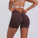 Shorts Fitness Feminino Cintura Alta – Efeito V e Ajuste Perfeito