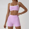 Conjunto Fitness Feminino com Design Color Block