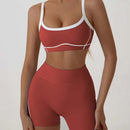Conjunto Fitness Feminino com Design Color Block