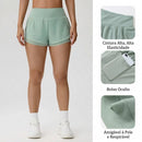 Shorts Fitness Feminino com Bolsos – Modelo 1053