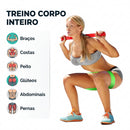 Faixa Elástica de Resistência TPE – Treino, Yoga e Alongamento