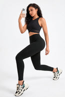 Legging Fitness Feminina Cintura Alta — Bolsos e Tecido Flexível