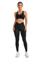 Legging Fitness Feminina Seamless — Cintura Alta e Efeito Modelador